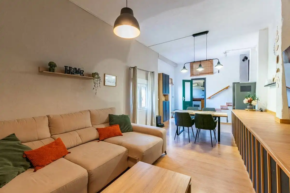 Sala de estar de Casa o chalet en venta en Santa Brígida con Jardín privado y Terraza