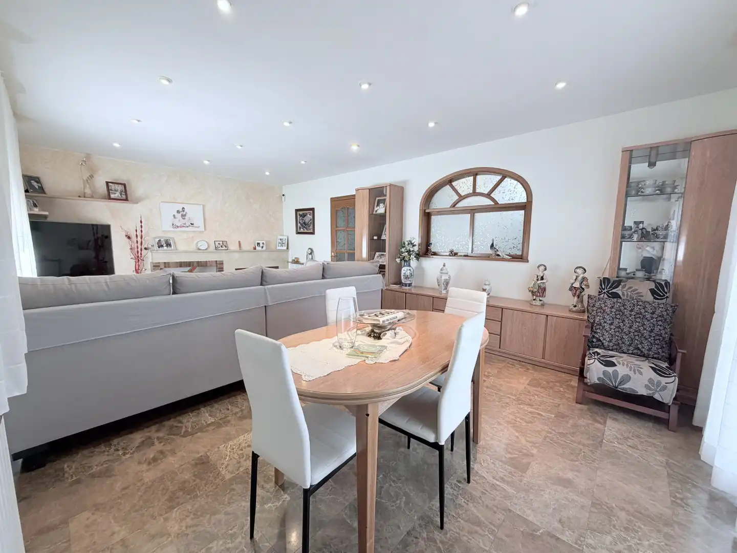 Dining room of Houses for sale in Terrassa  with Air Conditioner, Heating and Private garden