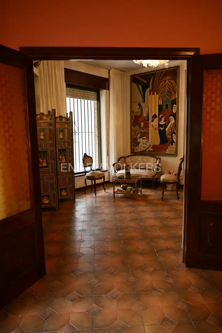 Sala de estar de Casa o chalet en venta en Sotillo de la Adrada con Aire acondicionado, Calefacción y Jardín privado