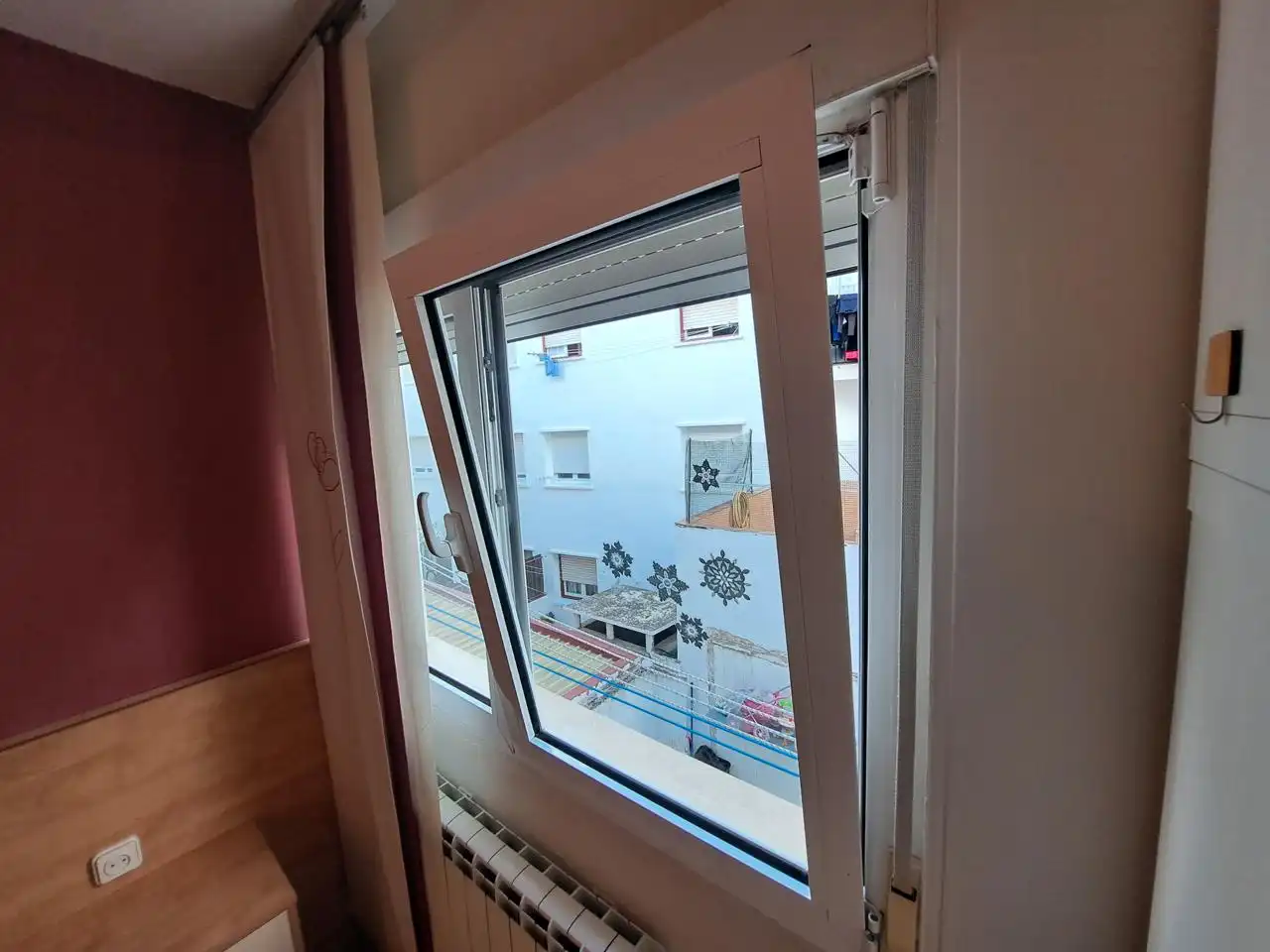 Balcony of Flat for sale in Zaragoza  with Air Conditioner