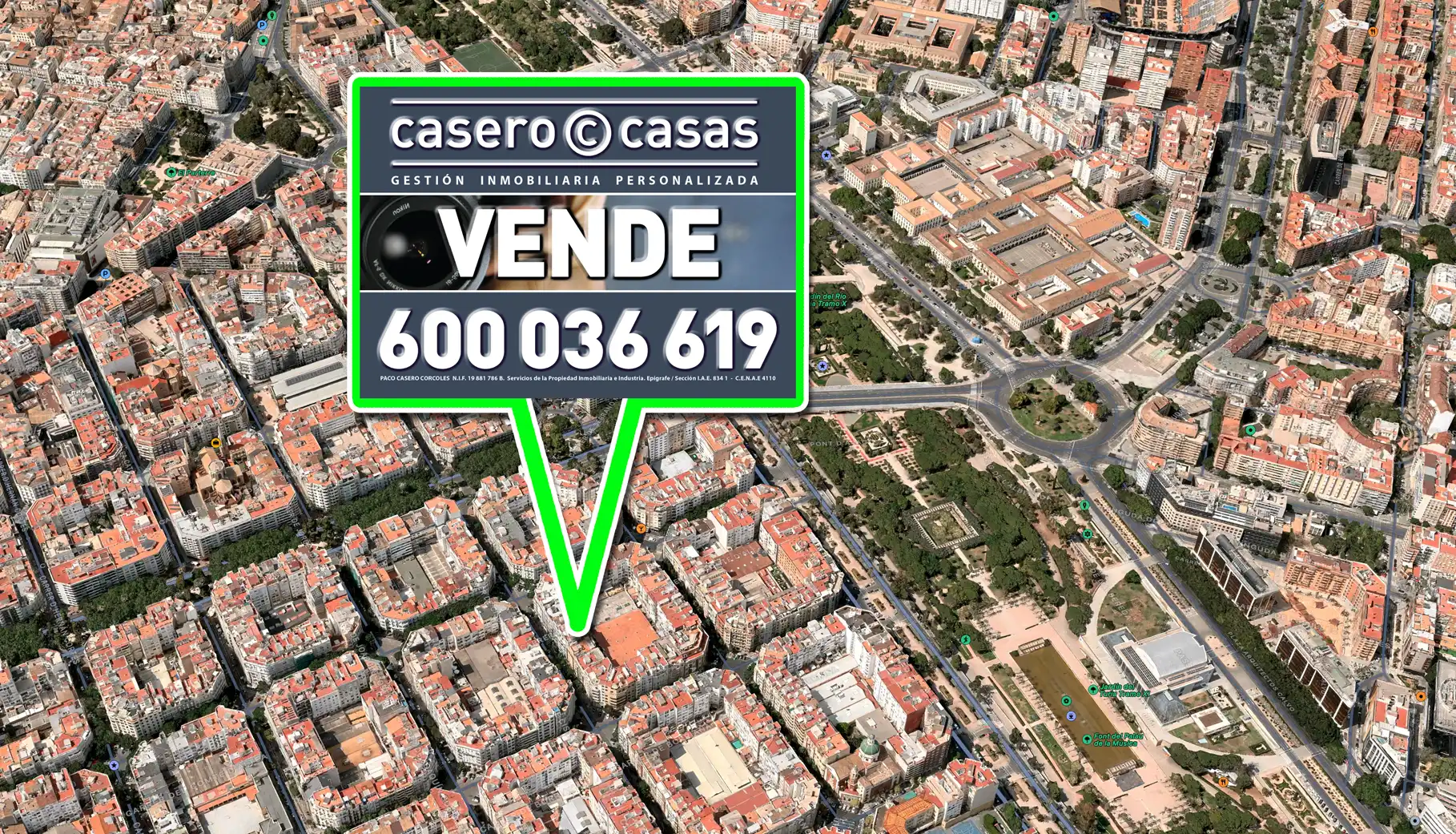 Exterior view of Apartments for sale in Valencia  with Air Conditioner, Heating and Parquet flooring