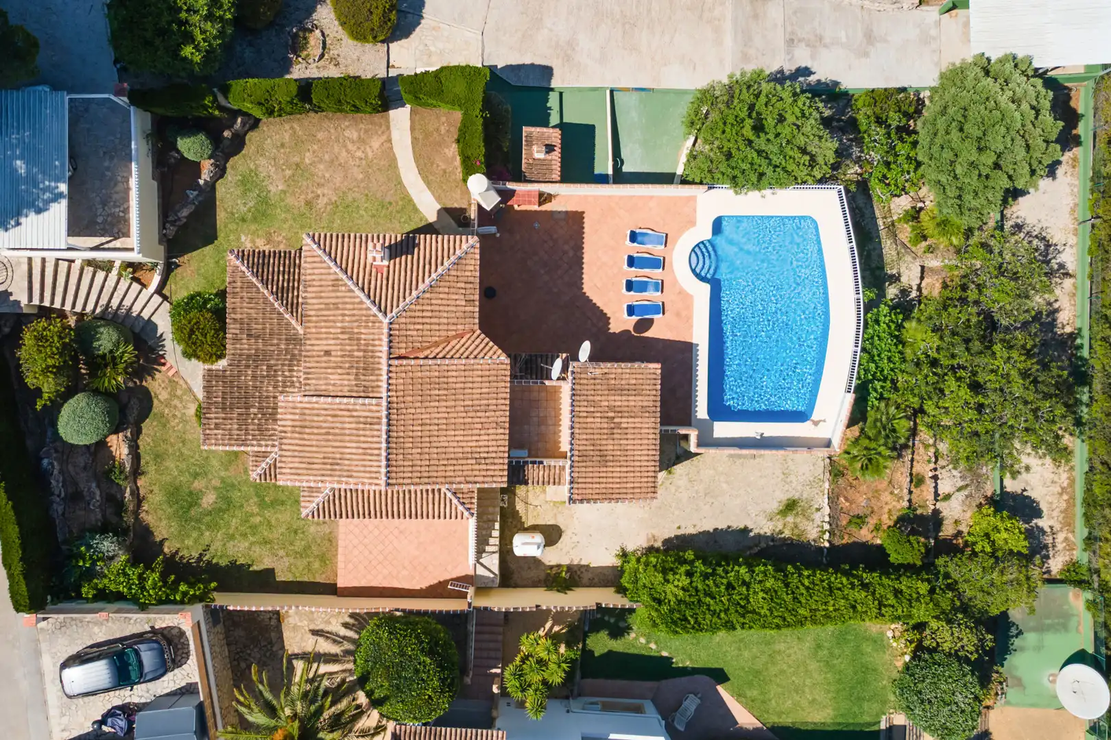 Garden of Houses for sale in Jávea / Xàbia  with Air Conditioner, Private garden and Terrace
