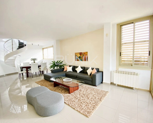 Living room of Attic for sale in  Barcelona Capital  with Air Conditioner and Terrace