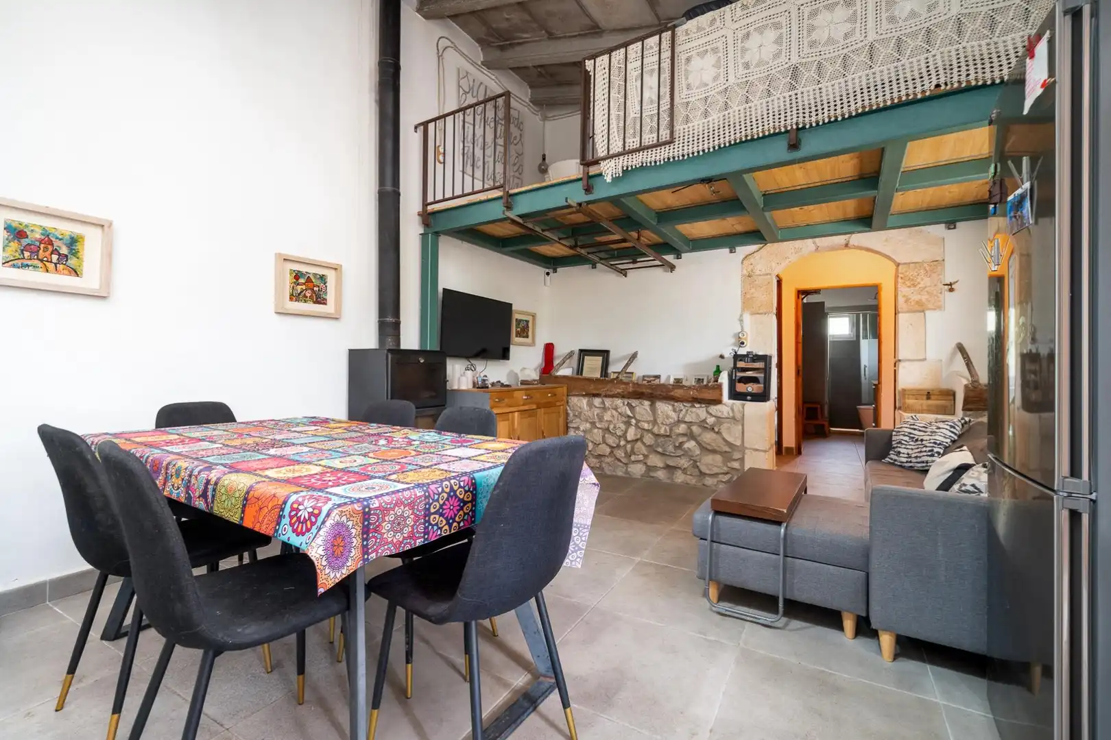 Dining room of Country homes for sale in Sant Joan  with Private garden