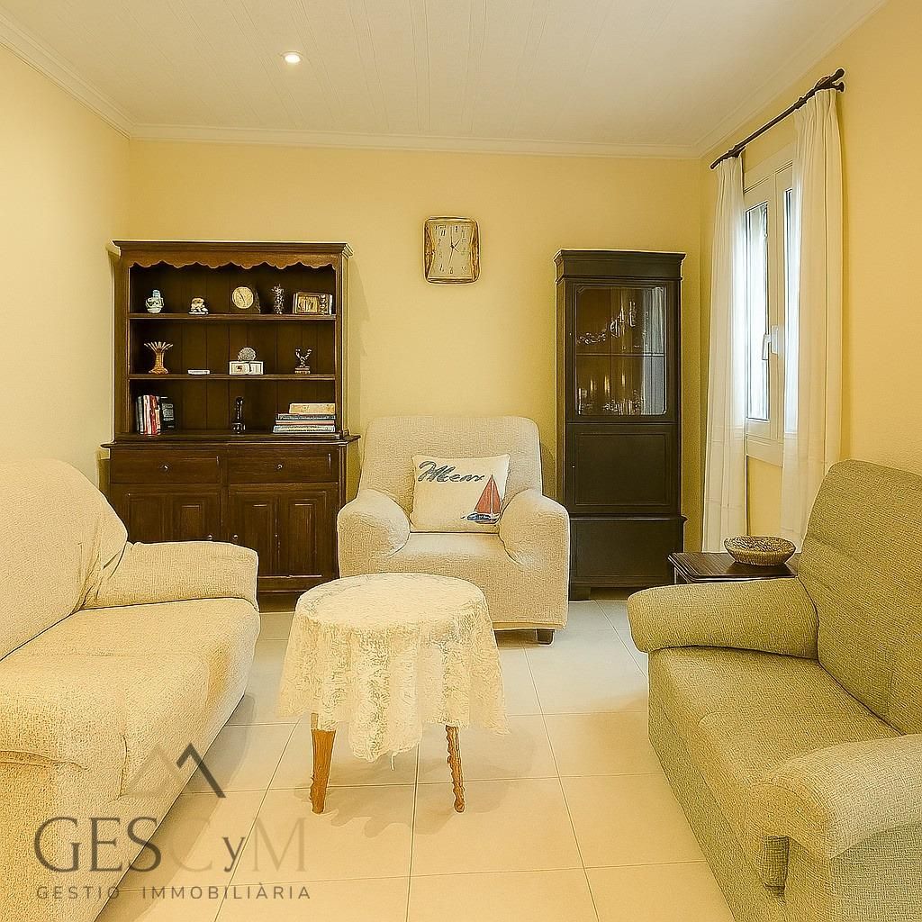 Living room of Flat for sale in Esplugues de Llobregat  with Heating, Terrace and Balcony
