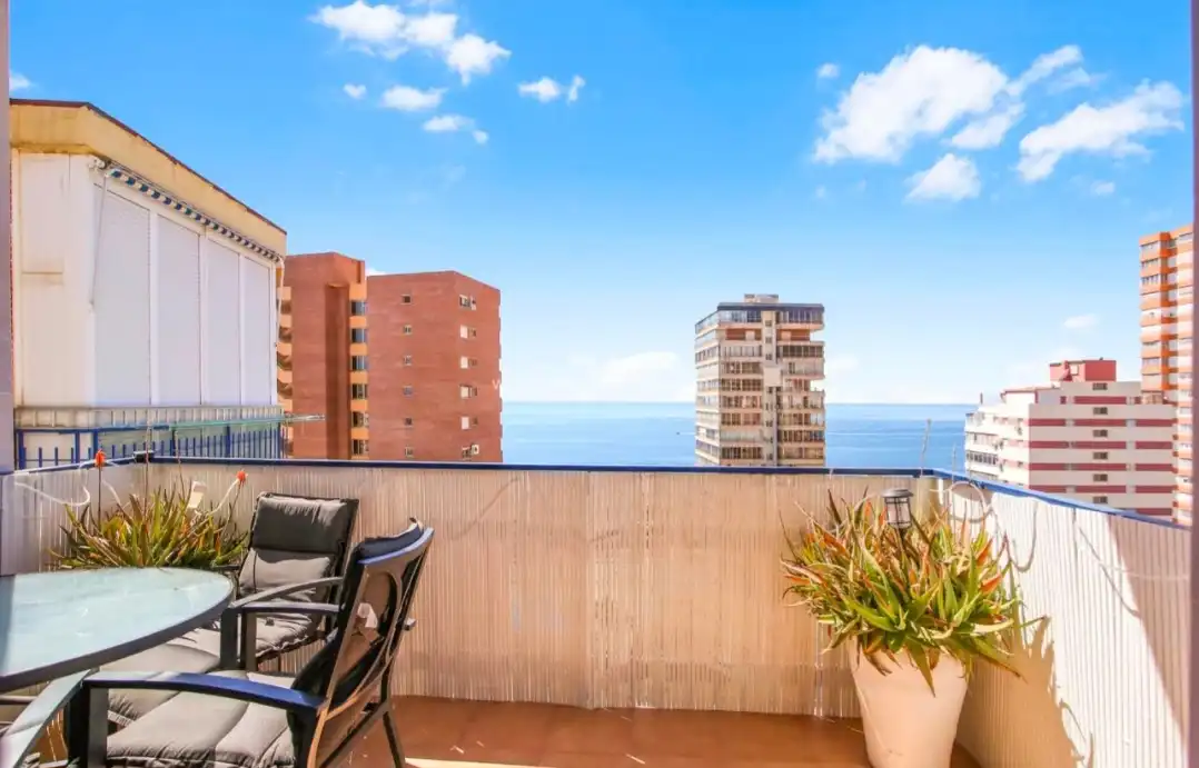 Terrace of Flat for sale in Benidorm  with Furnished