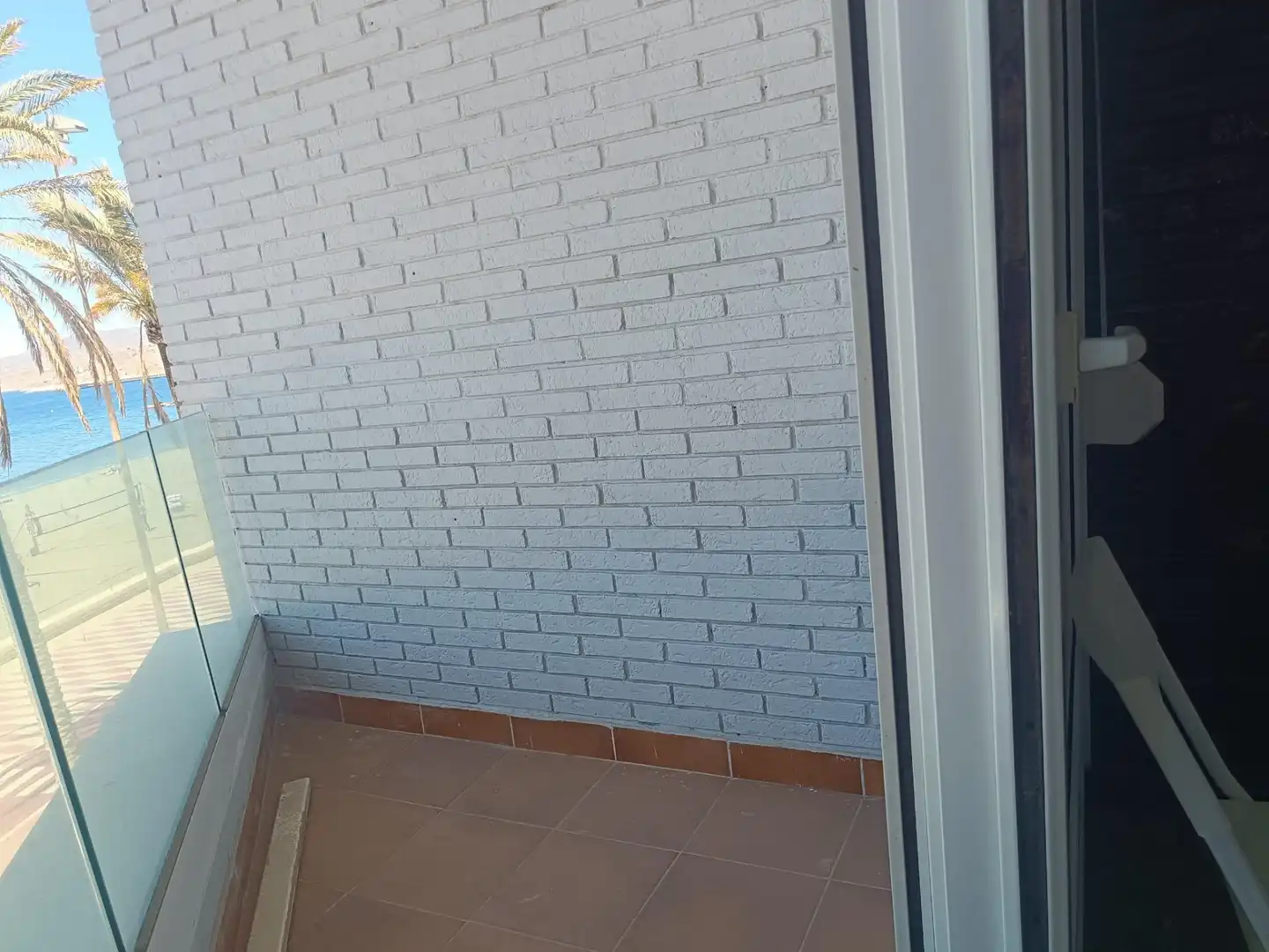 Balcony of Apartments for rent in Almería  with Heating, Terrace and Furnished