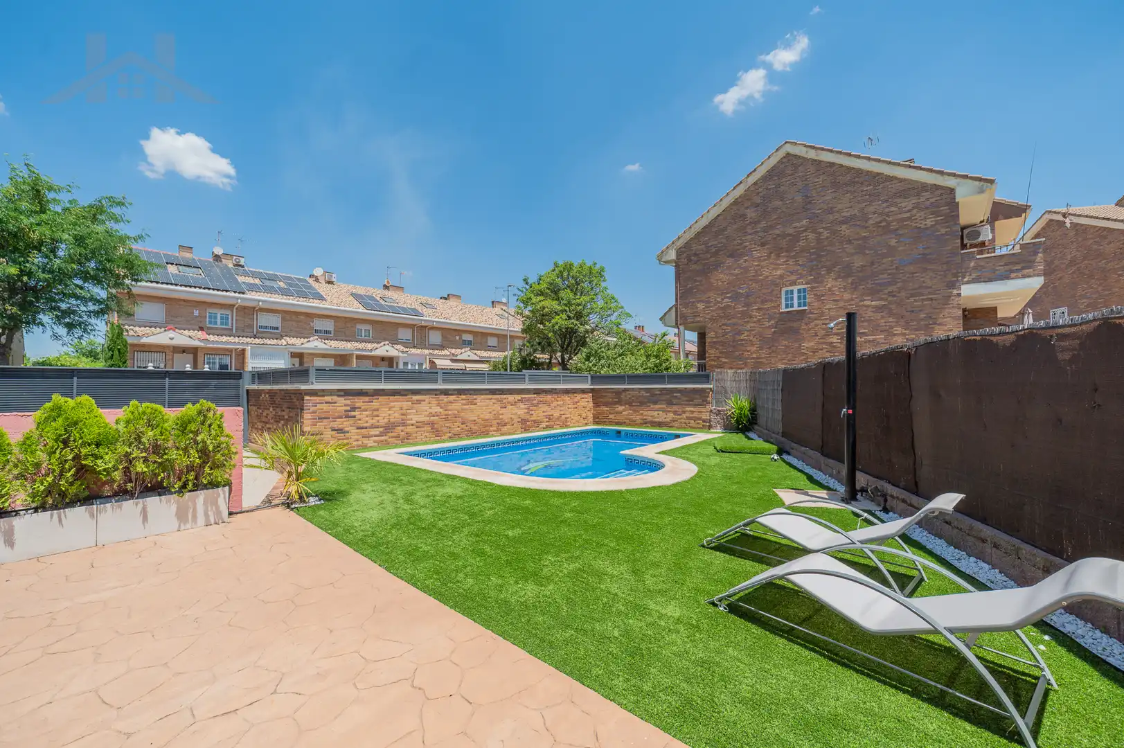 Swimming pool of Detached homes for sale in Arroyomolinos (Madrid)  with Heating, Private garden and Terrace