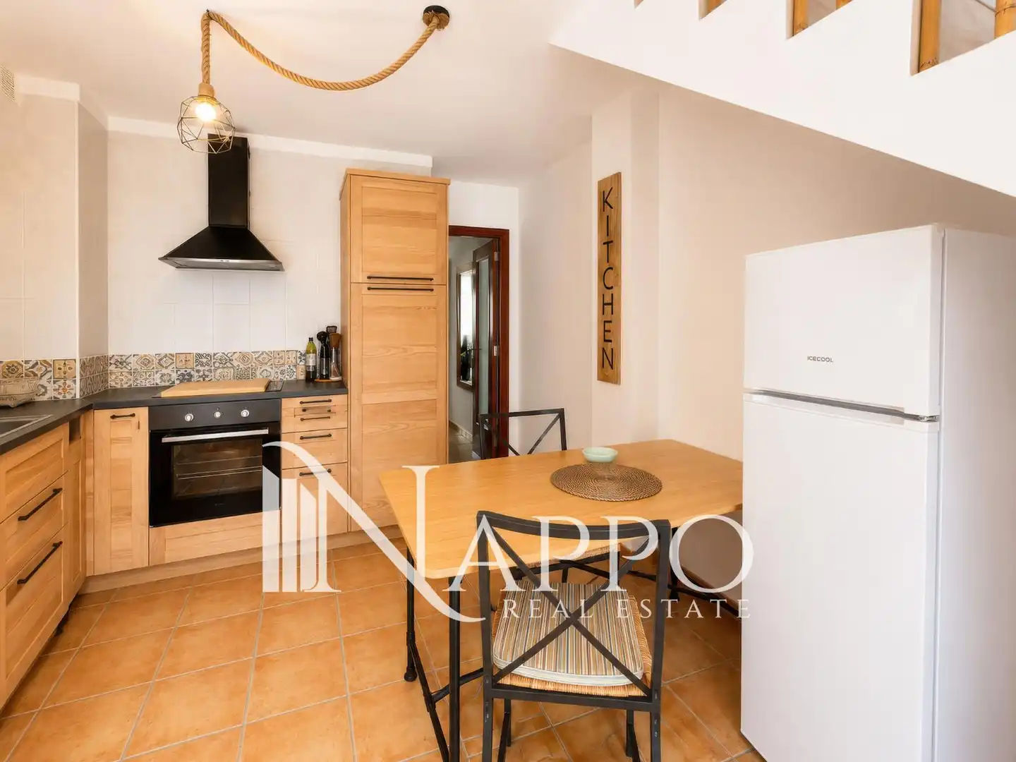 Küche von Maisonette zum Verkauf in  Palma de Mallorca mit Klimaanlage, Heizung und Möbliert