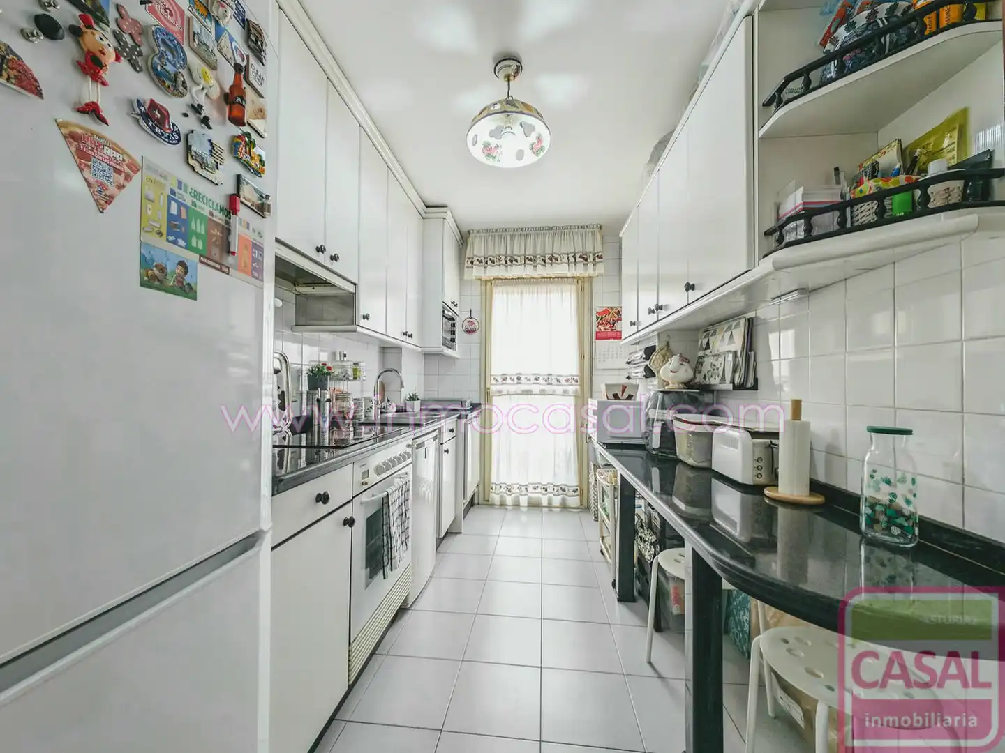 Kitchen of Flat for sale in Langreo  with Heating, Storage room and Furnished