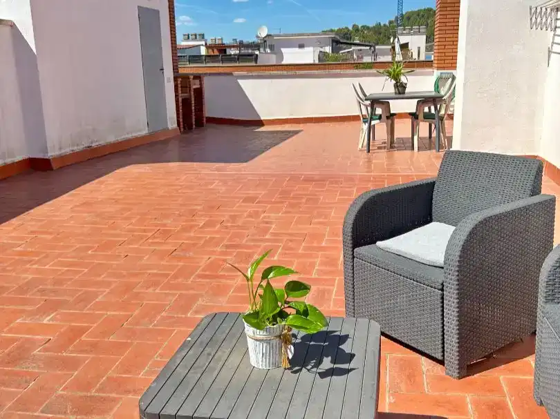 Terraza de Piso en venta en Molins de Rei con Aire acondicionado, Trastero y Balcón