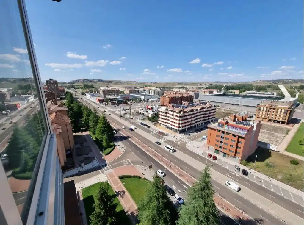 Vista exterior de Piso en venta en Palencia con Calefacción y Terraza