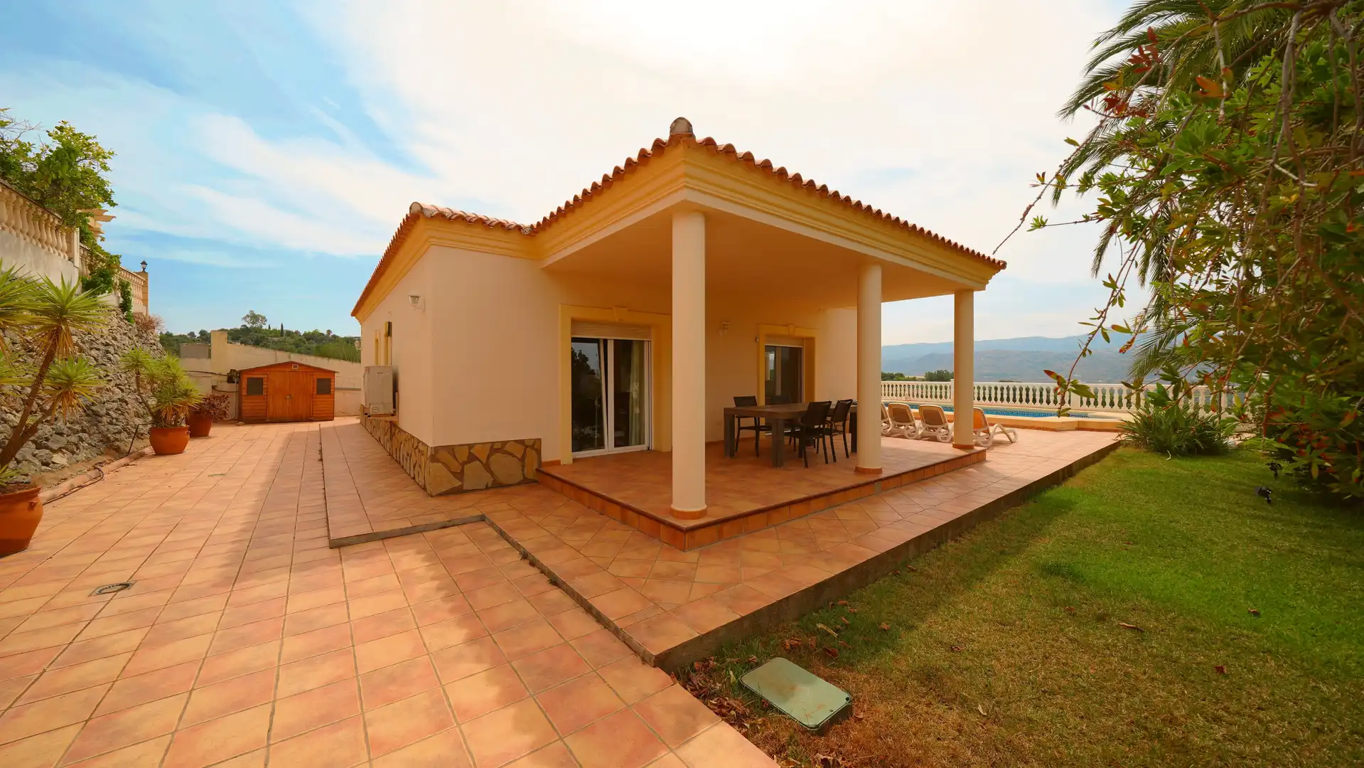 Terrassa de Finca rústica en venda en Moravit - Cap Blanc