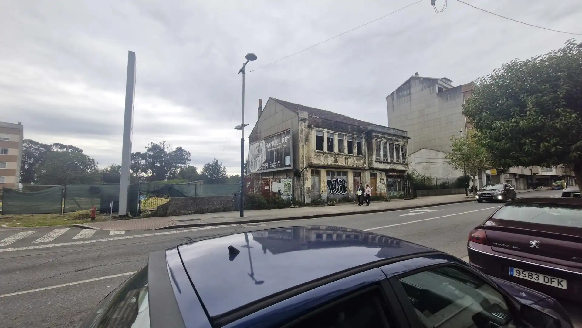 Exterior view of Industrial land for sale in Ferrol