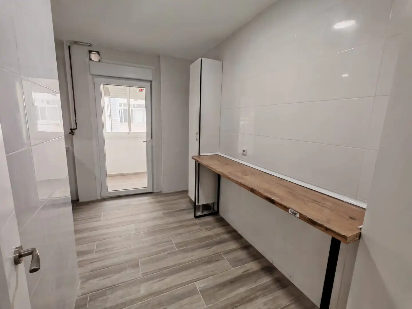 Kitchen of Flat for sale in Móstoles  with Heating, Parquet flooring and Terrace