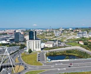 Vista exterior de Pis en venda en A Coruña Capital  amb Calefacció, Jardí privat i Traster