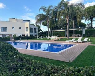 Swimming pool of Single-family semi-detached for sale in Lloret de Mar  with Heating