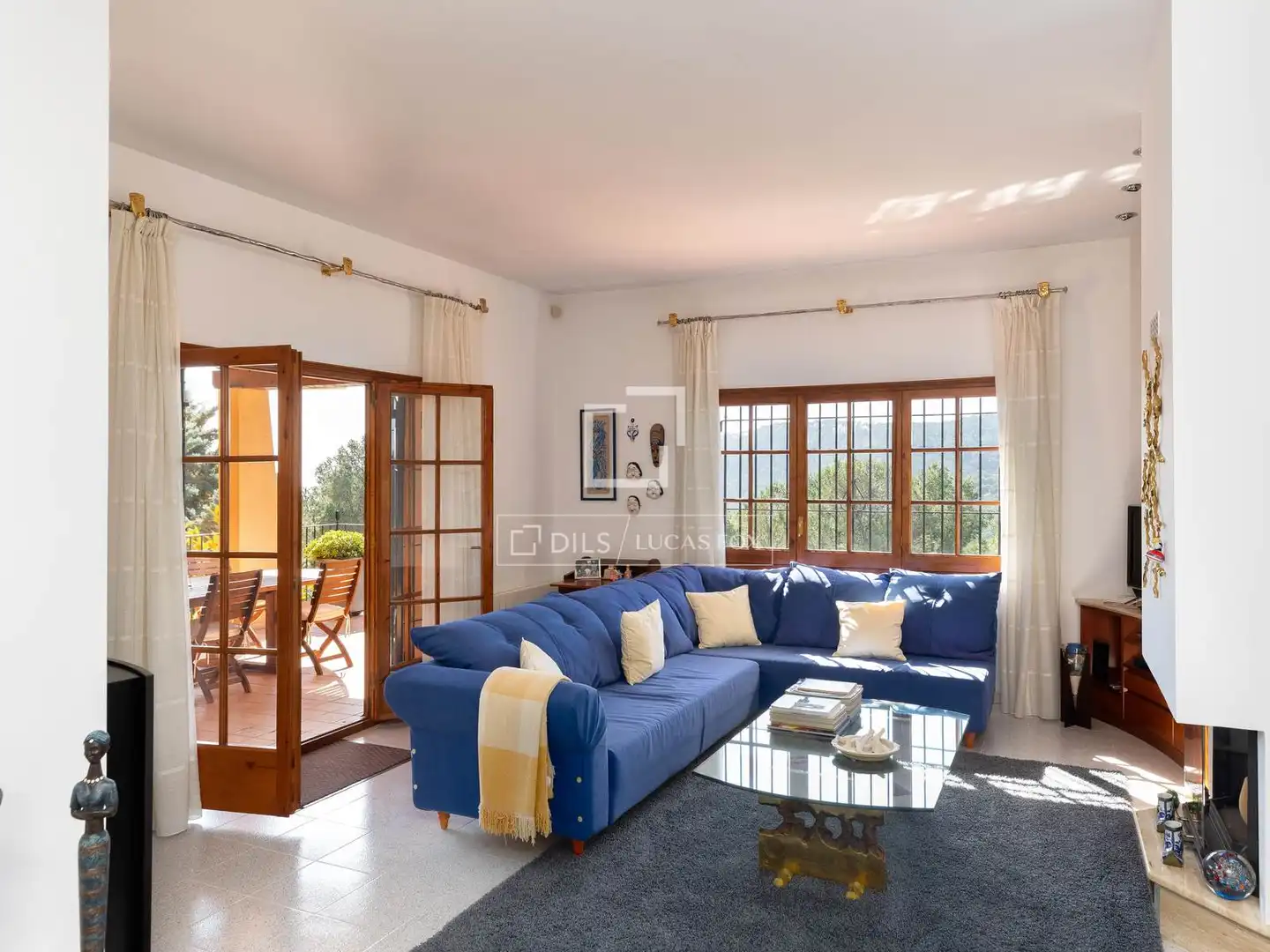 Sala de estar de Casa o chalet en venta en Palafrugell con Aire acondicionado, Calefacción y Jardín privado