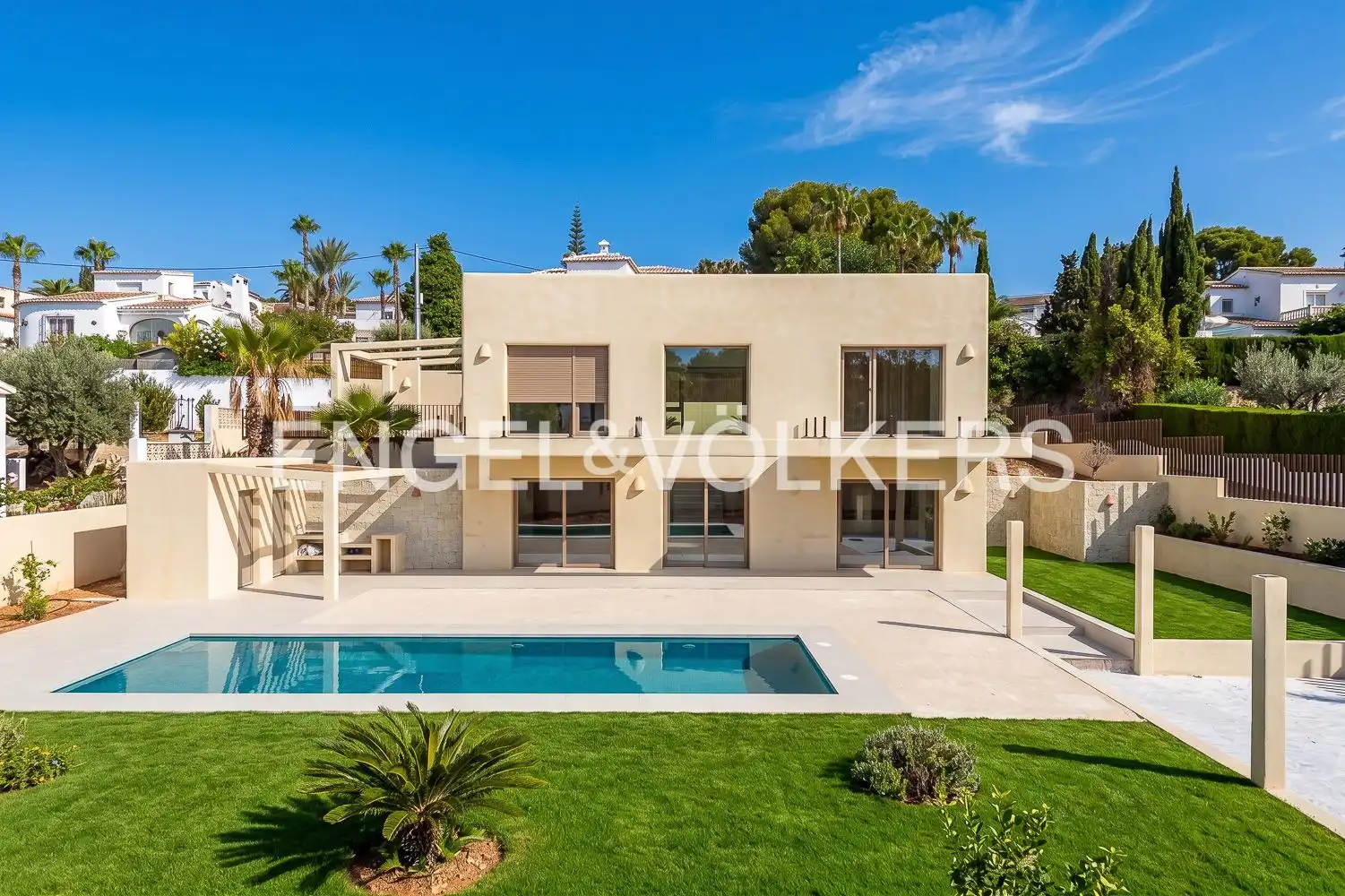 Exterior view of Houses for sale in Jávea / Xàbia  with Air Conditioner, Heating and Private garden