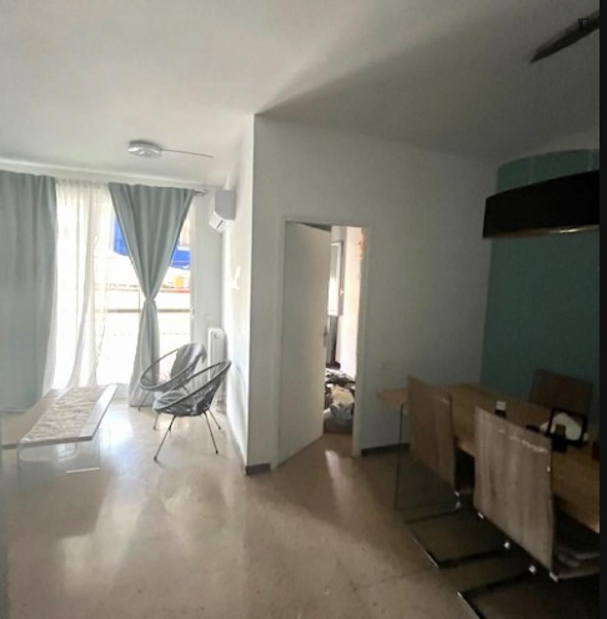 Bedroom of Apartment to share in  Barcelona Capital  with Heating, Furnished and Oven