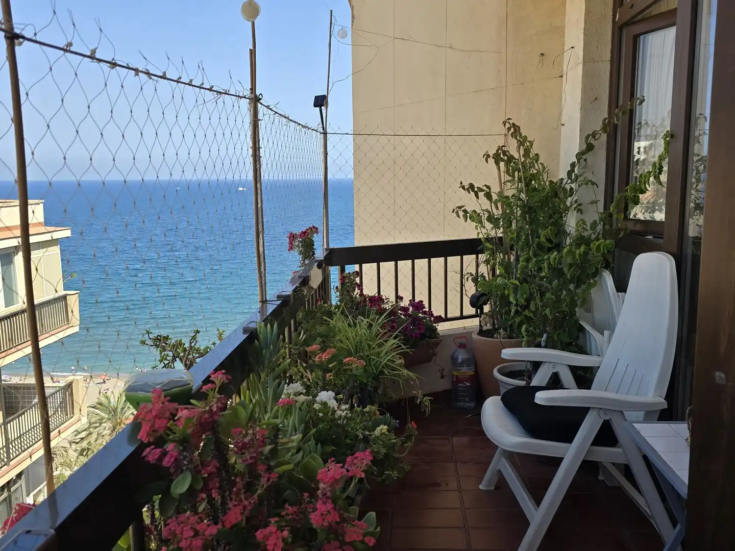 Balcony of Flat for sale in Málaga  with Air Conditioner, Heating and Terrace