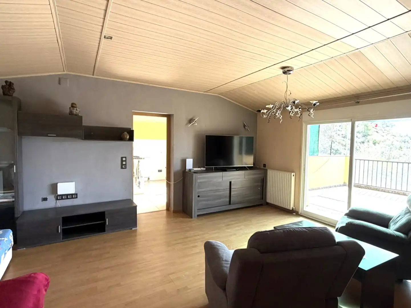 Sala de estar de Finca rústica en venta en Flix