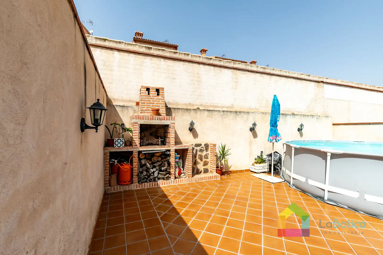 Terrasse von Haus oder Chalet zum Verkauf in Gálvez mit Heizung