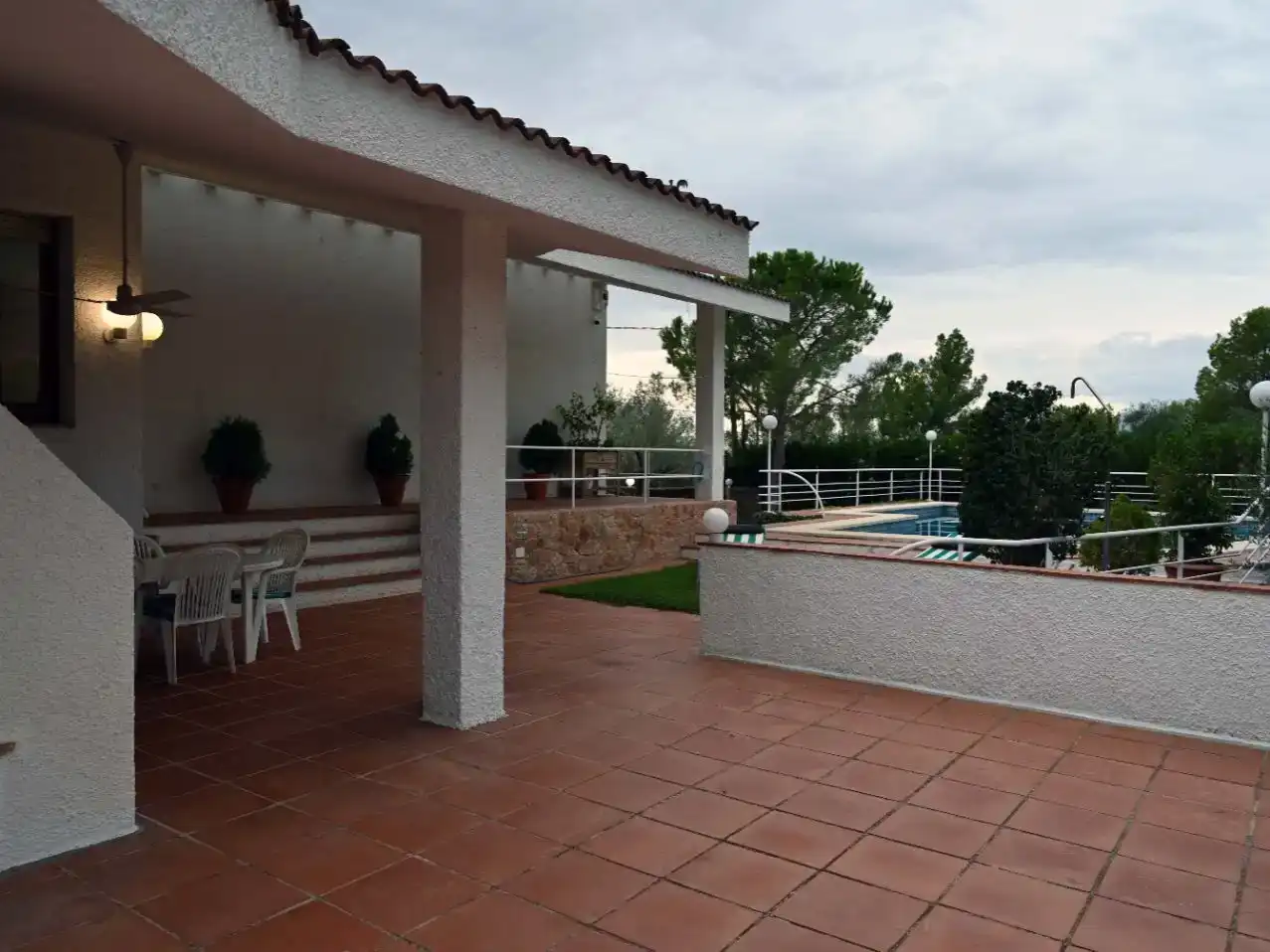Terrassa de Casa o xalet en venda en Tortosa amb Aire condicionat i Piscina
