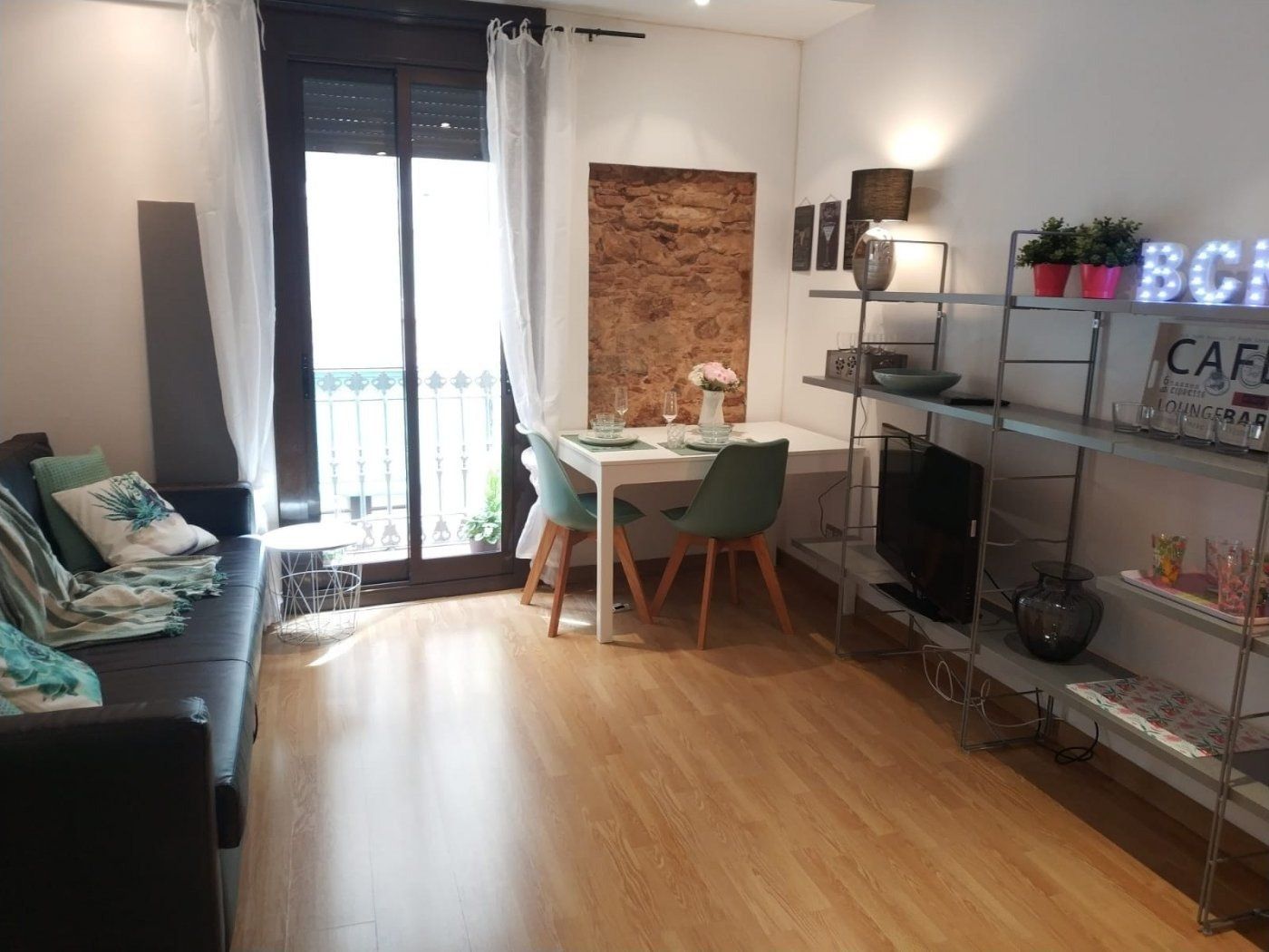 Living room of Flat to rent in  Barcelona Capital  with Terrace and Balcony
