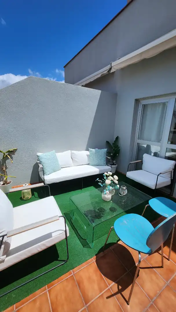 Terraza de Ático en venta en Santa Cruz de Tenerife con Aire acondicionado, Calefacción y Parquet