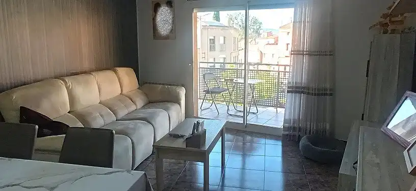 Sala de estar de Dúplex en venta en Vilanova del Camí con Aire acondicionado, Calefacción y Terraza