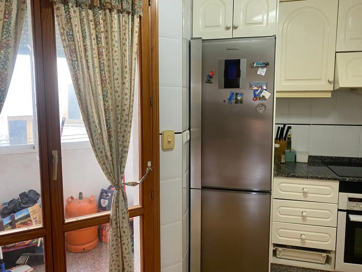 Kitchen of Attic for sale in Alcoy / Alcoi  with Air Conditioner, Parquet flooring and Storage room
