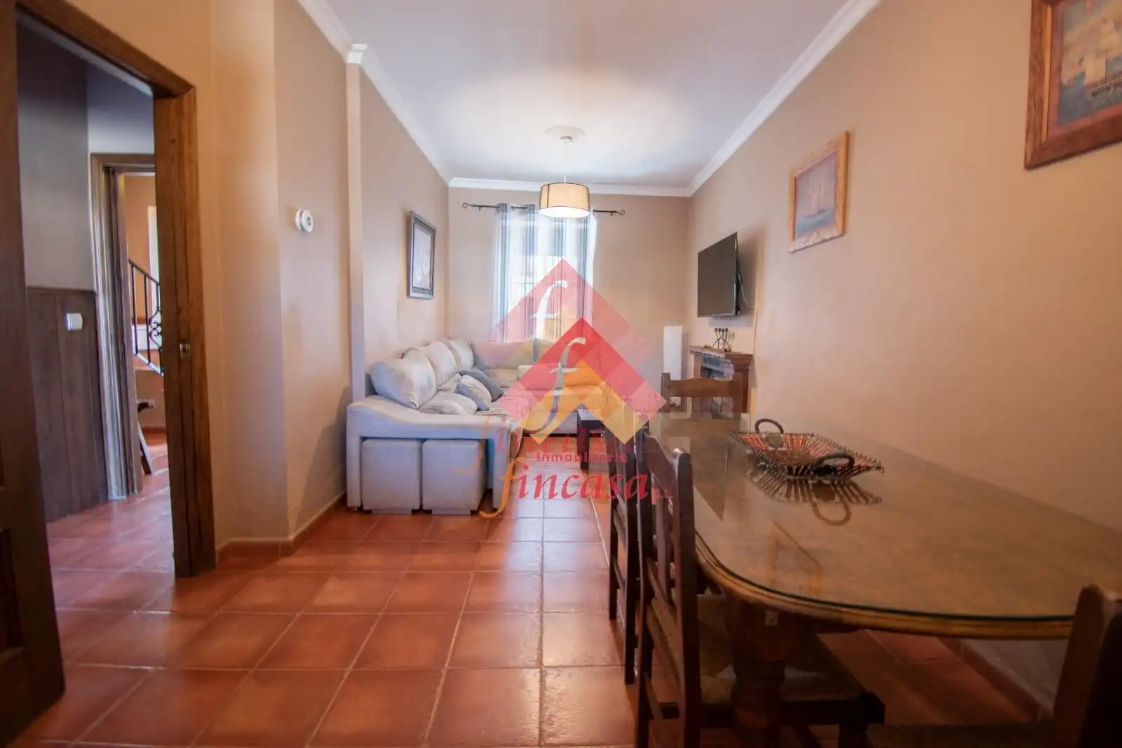 Sala de estar de Casa o chalet de alquiler en Arriate con Terraza y Amueblado