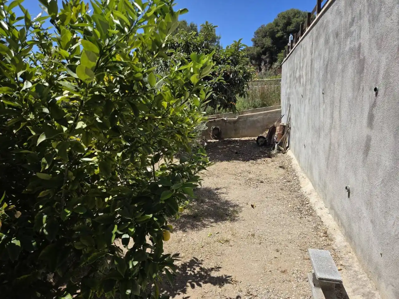 Jardín de Casa o chalet en venta en Cunit con Aire acondicionado, Calefacción y Jardín privado