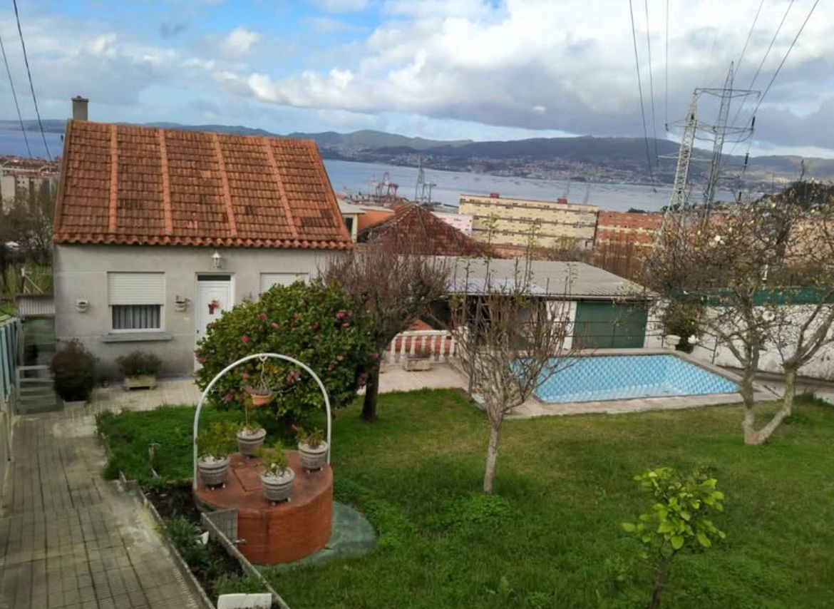 Garden of House or chalet for sale in Vigo   with Private garden, Terrace and Storage room