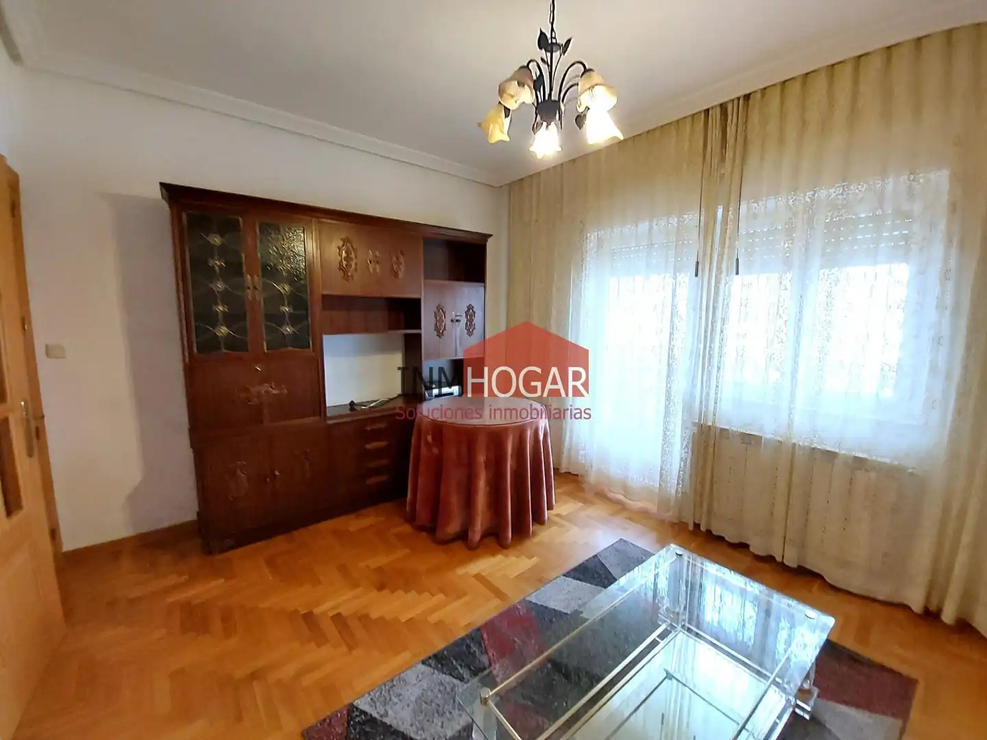 Living room of Flat for sale in Arévalo  with Heating, Parquet flooring and Storage room