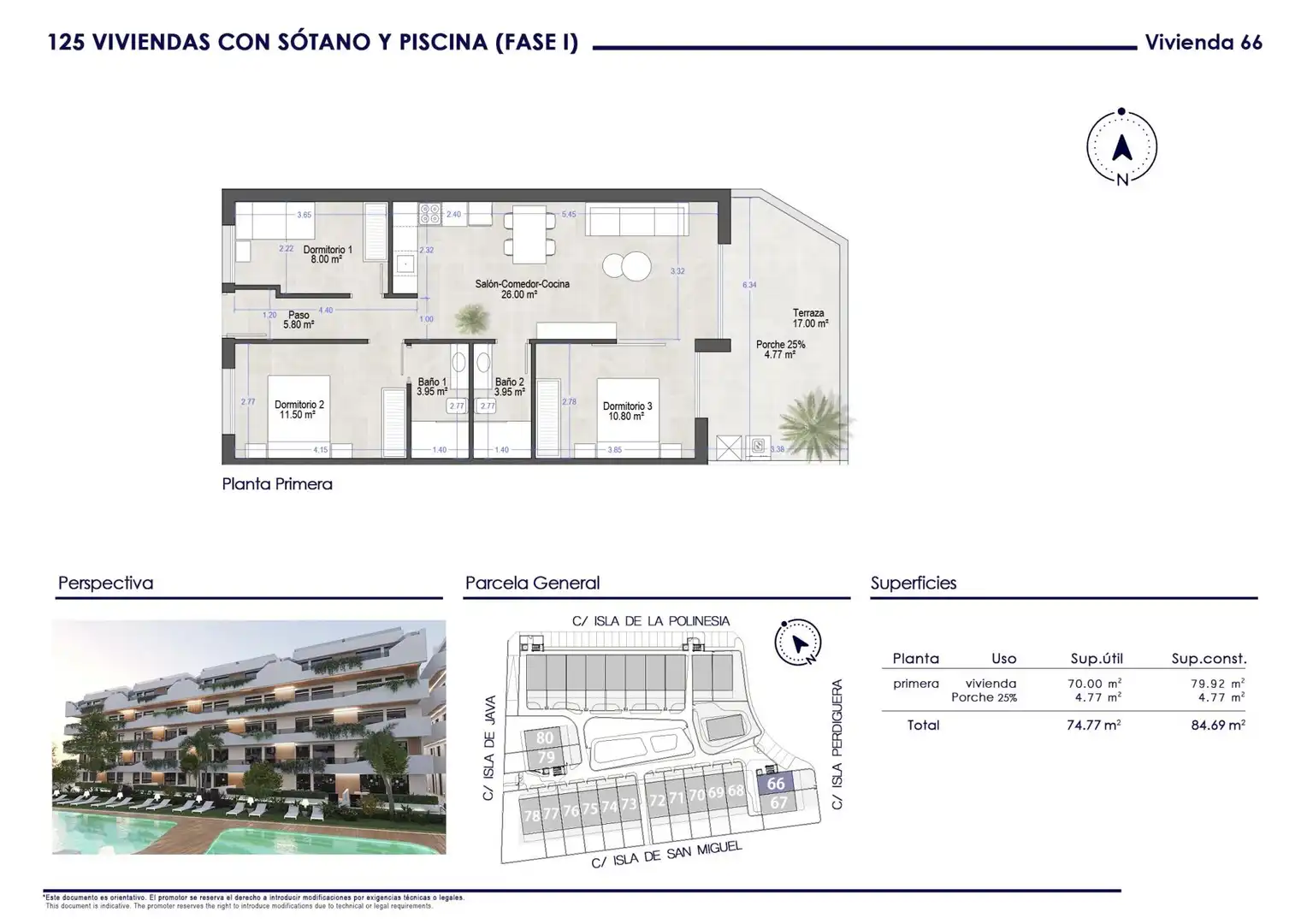 Mini appartamento con piscina in vendita a Santiago de la Ribera, imagen 23