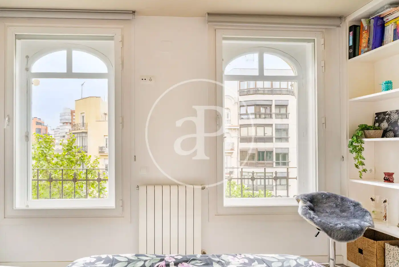 Bedroom of Flat for sale in Madrid  with Air Conditioner, Heating and Furnished