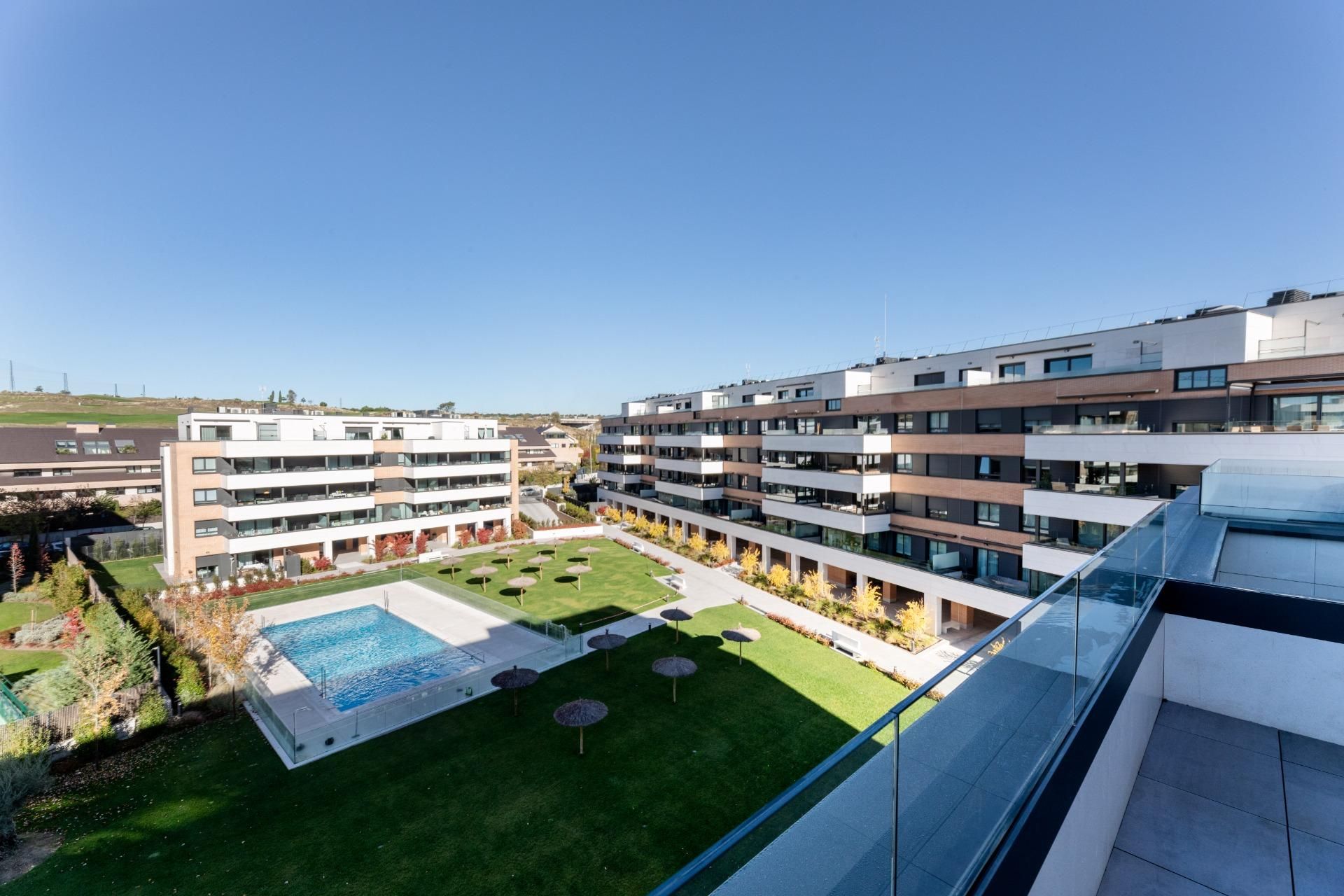 Terrassa de Pis en venda en  Madrid Capital amb Calefacció, Jardí privat i Terrassa