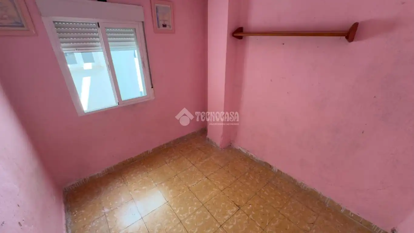 Bedroom of Flat for sale in Málaga