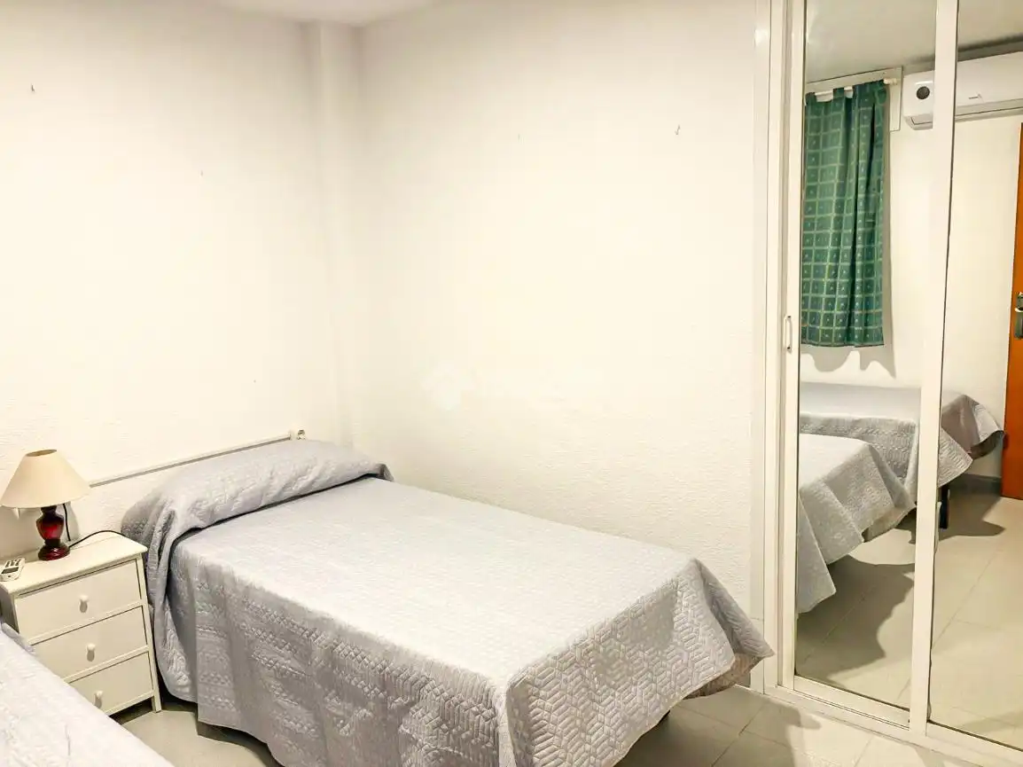 Bedroom of Flat for sale in Garrucha  with Air Conditioner