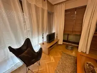 Wohnzimmer von Wohnungen zum Verkauf in León Capital  mit Heizung, Parkett und Terrasse