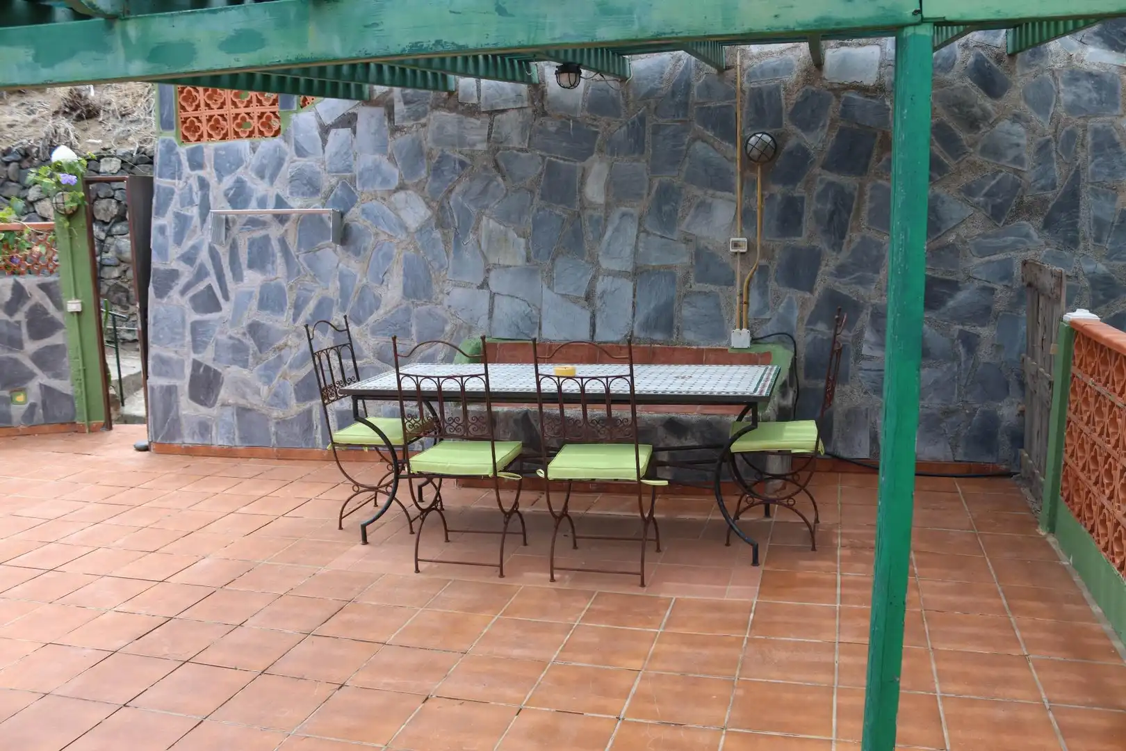 Terraza de Finca rústica en venta en Hermigua con Jardín privado, Terraza y Amueblado