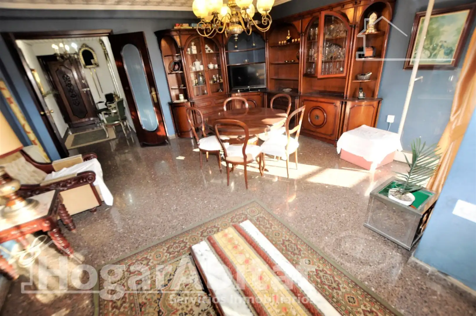 Living room of Flat for sale in Poblats Marítims