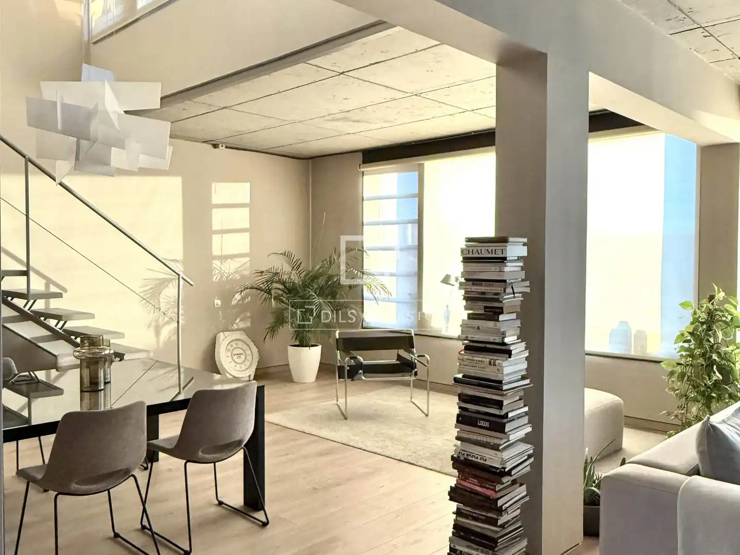Sala d'estar de Loft en venda en Madrid amb Aire condicionat, Calefacció i Parquet