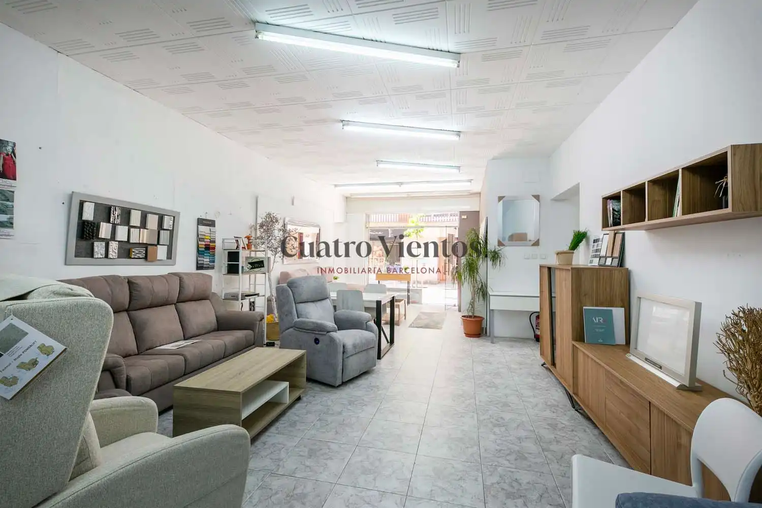Sala de estar de Local en venta en Barcelona con Terraza