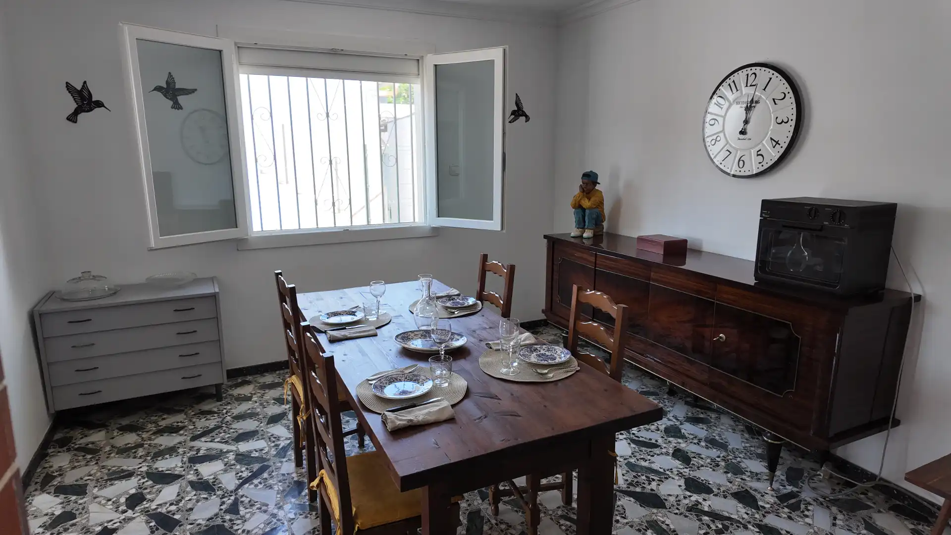 Comedor de Casa o chalet en venta en Fortià con Calefacción, Jardín privado y Terraza
