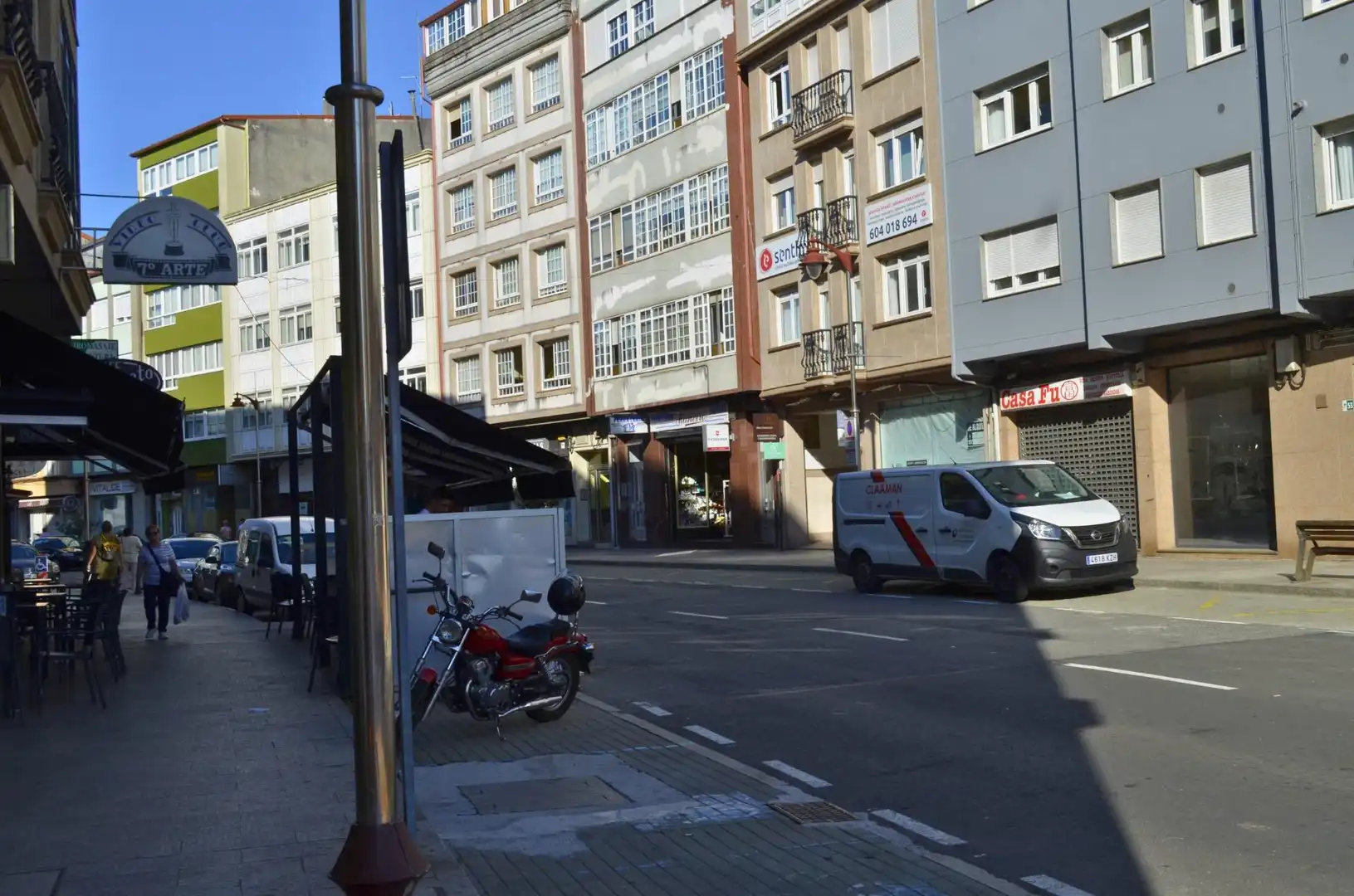 Exterior view of Flat for sale in Carballo  with Heating, Storage room and Furnished
