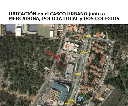Wohnbaugrundstück zum Verkauf in La Nucia Pueblo