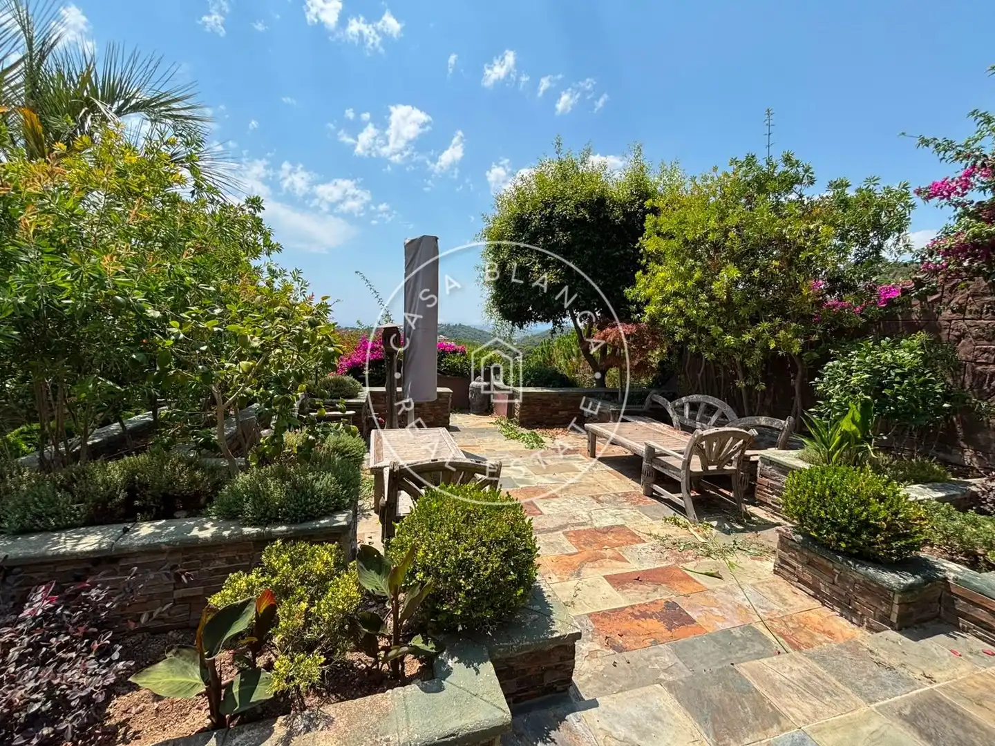 Jardín de Casa o chalet en venta en Lloret de Mar con Aire acondicionado, Calefacción y Jardín privado